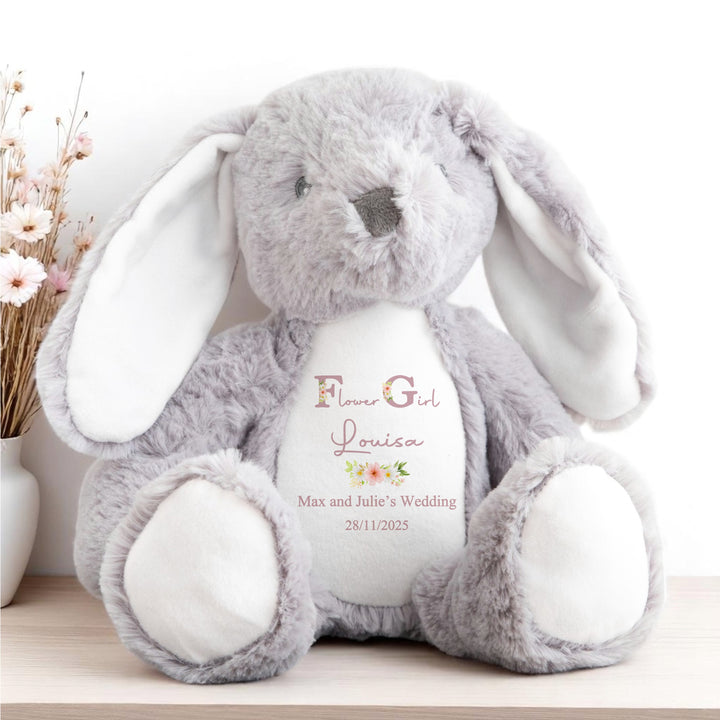 Personalised Flower Girl Teddy/Bunny