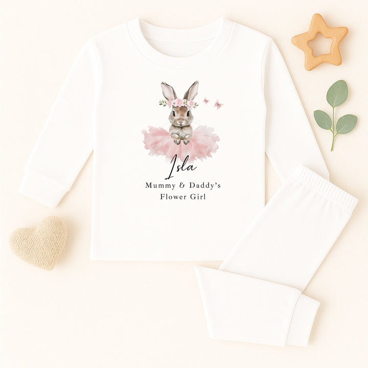Personalised Flower Girl Pyjamas