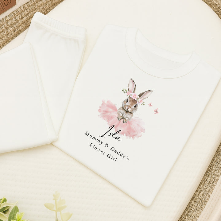 Personalised Flower Girl Pyjamas