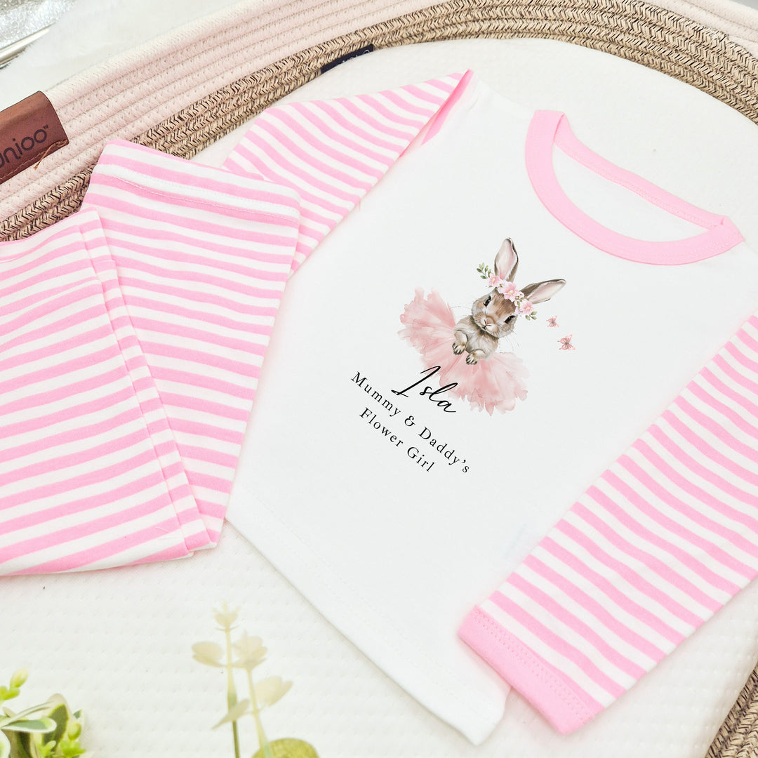 Personalised Flower Girl Pyjamas