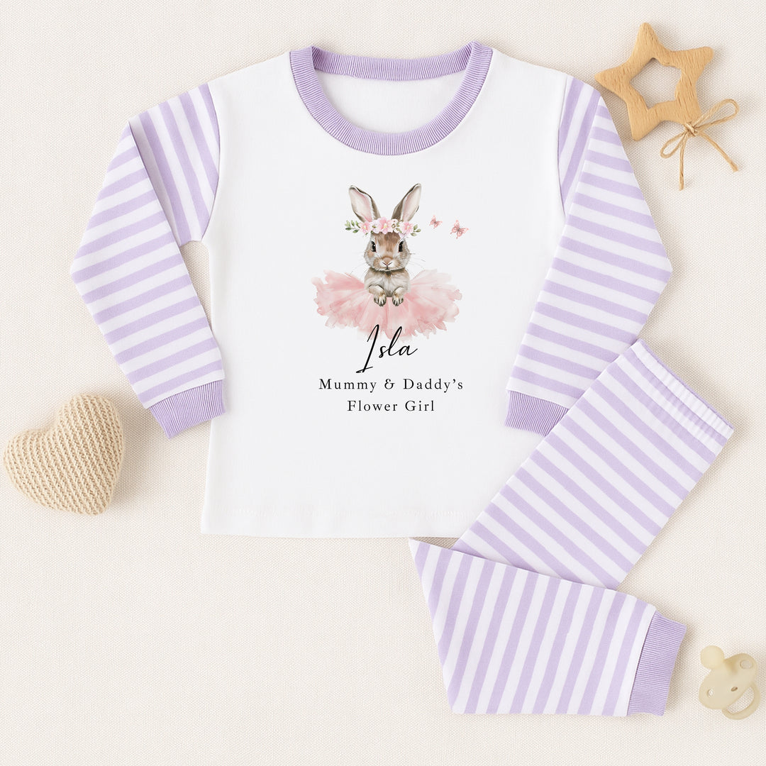 Personalised Flower Girl Pyjamas