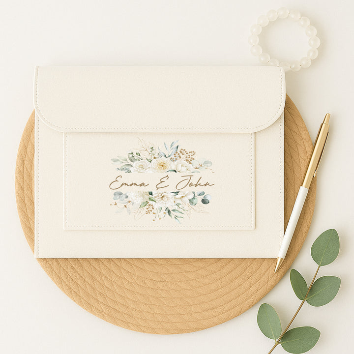 Personalised Wedding Notes Folder