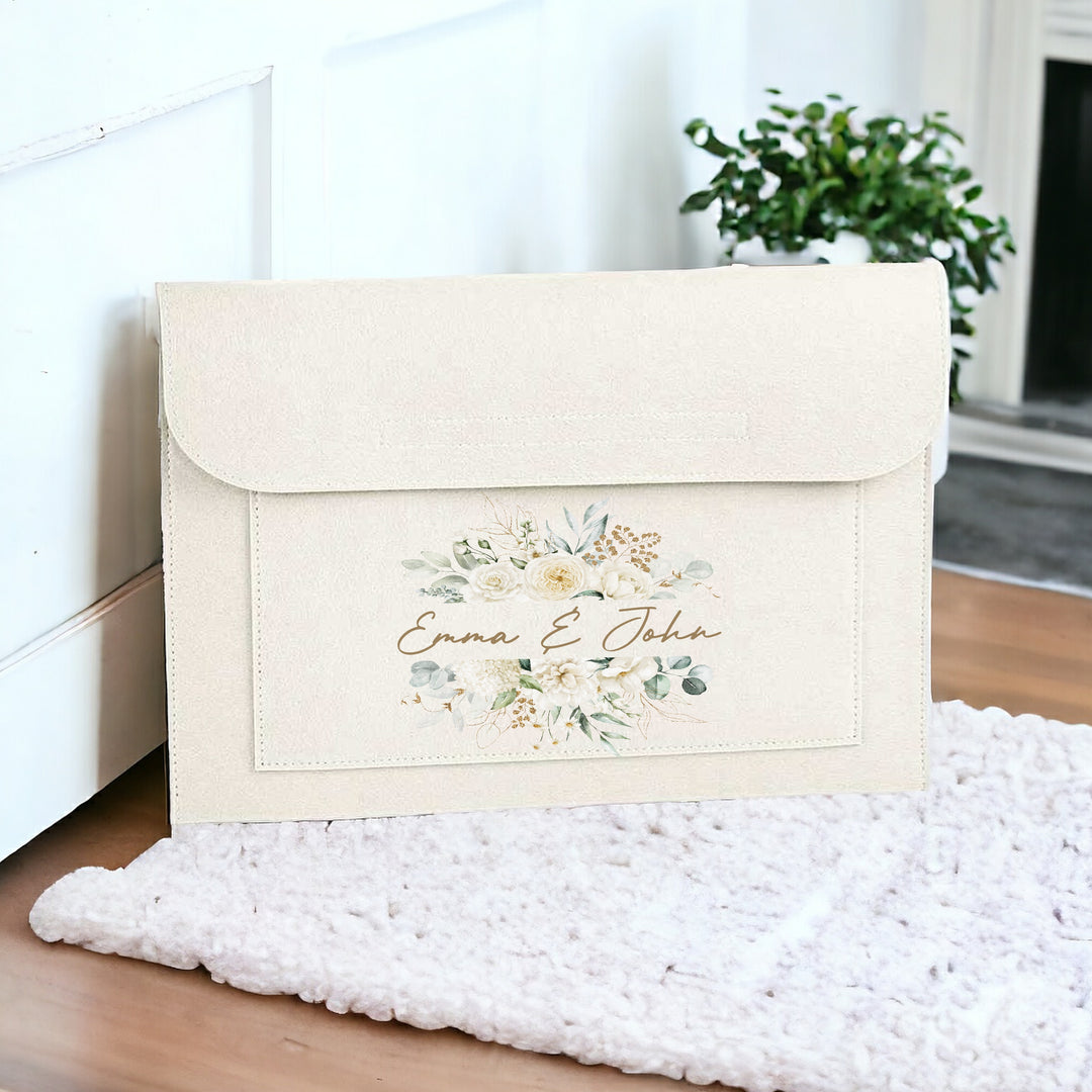 Personalised Wedding Notes Folder