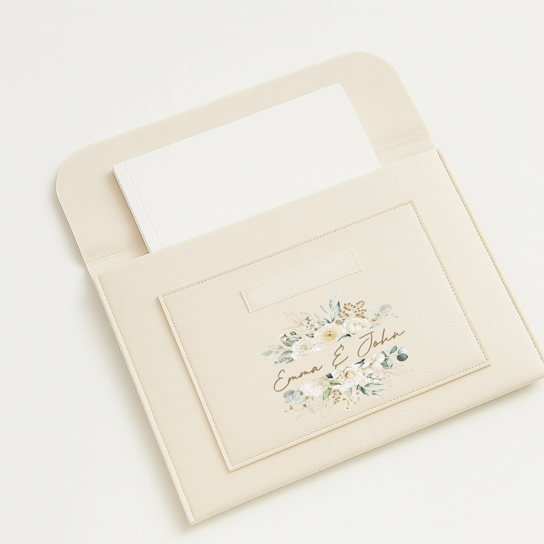 Personalised Wedding Notes Folder