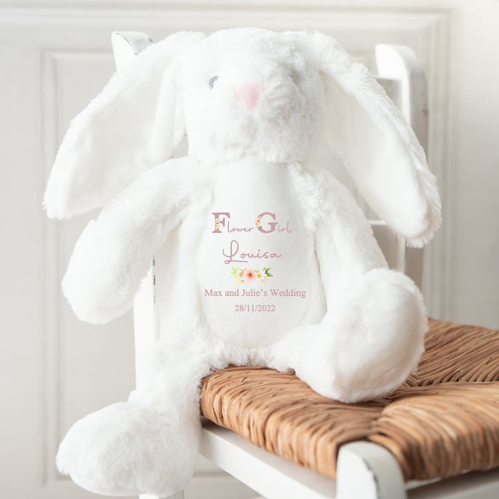 Personalised Flower Girl Teddy/Bunny