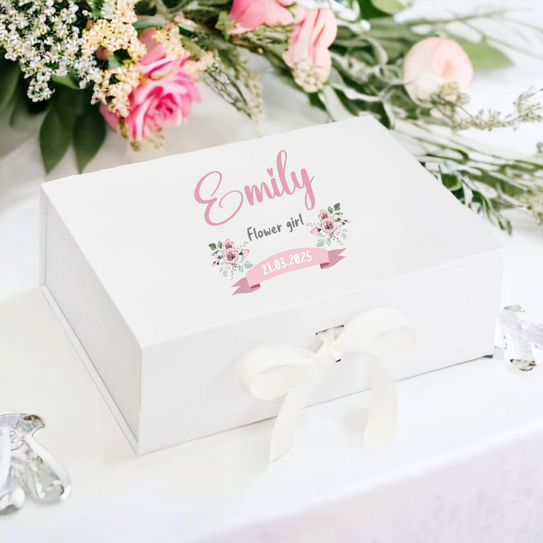 Personalised Flower Girl Gift Box