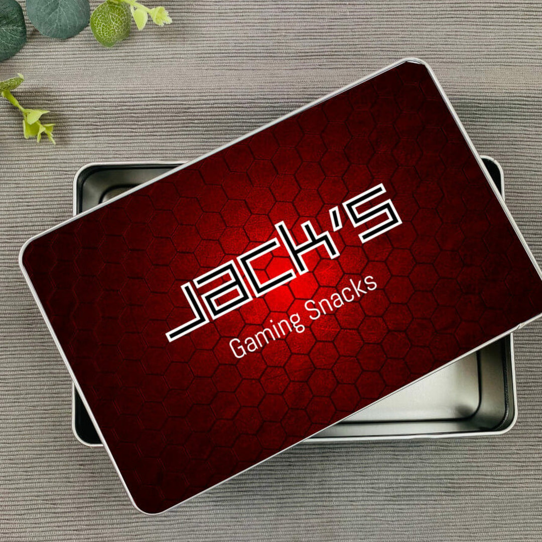 Dad’s Gaming Tin – Personalised Gift for Him