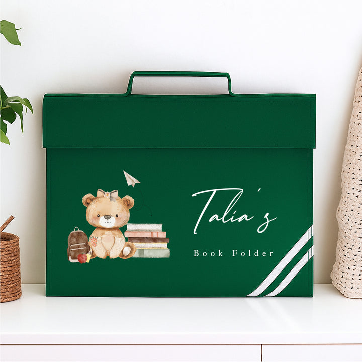 Personalised School Book Bag Folder