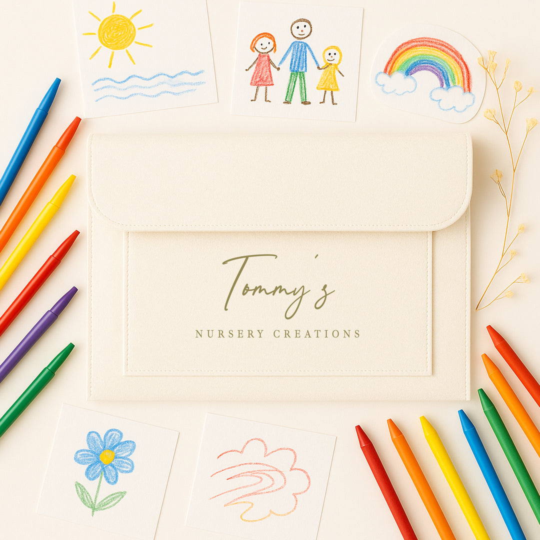 Personalised School Art Work Folder