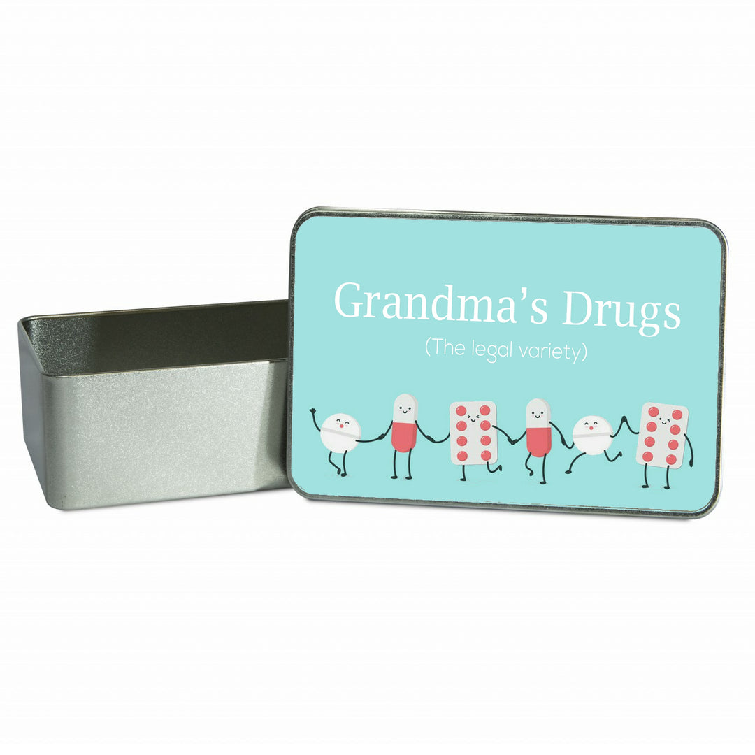 Medication Tin – Personalised Gift for Her