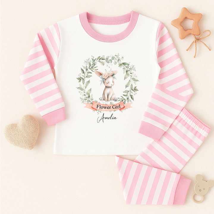 Personalised Flower Girl Pyjamas