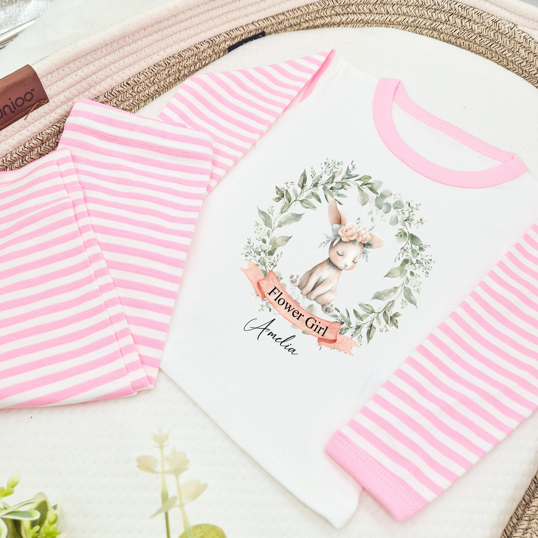 Personalised Flower Girl Pyjamas