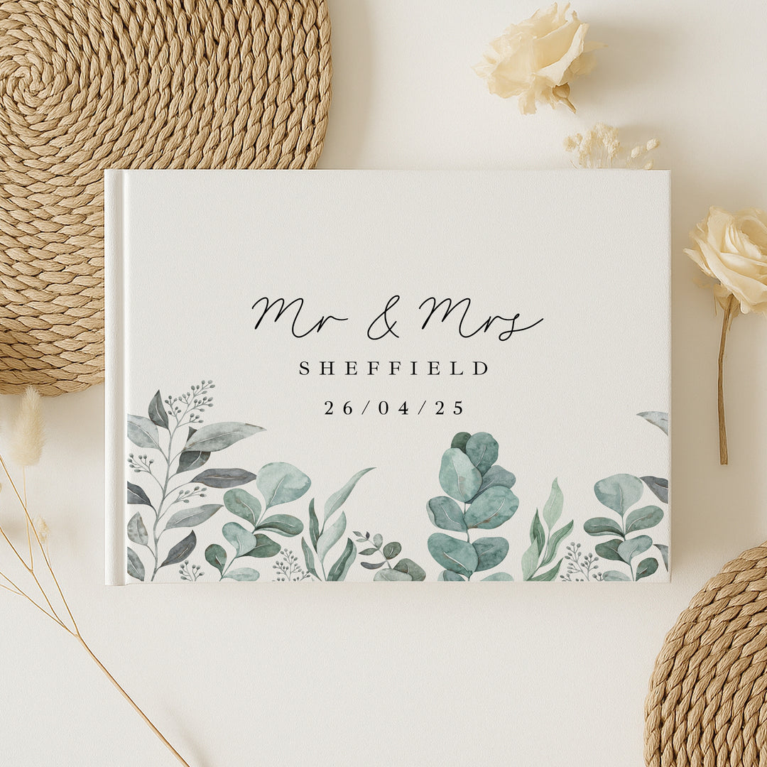 Personalised Wedding Guest Book