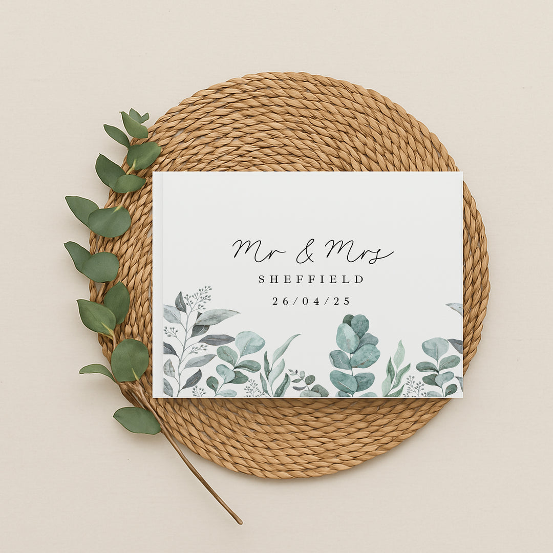 Personalised Wedding Guest Book