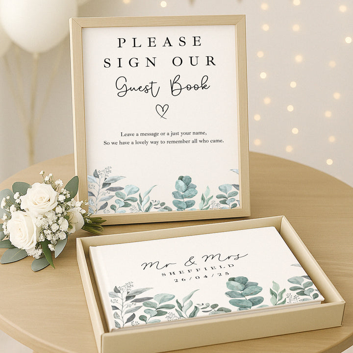 Personalised Wedding Guest Book