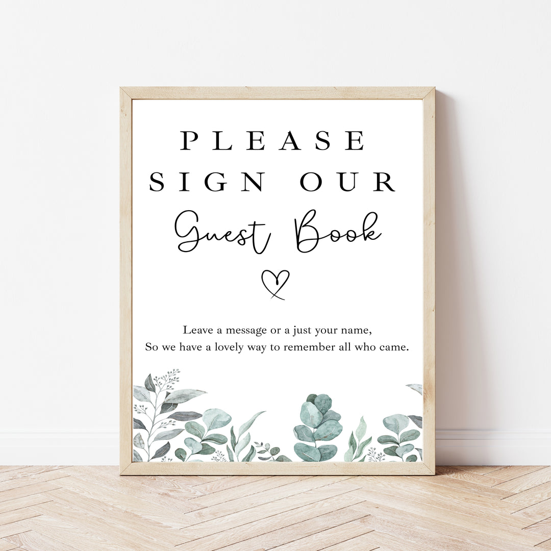 Personalised Wedding Guest Book