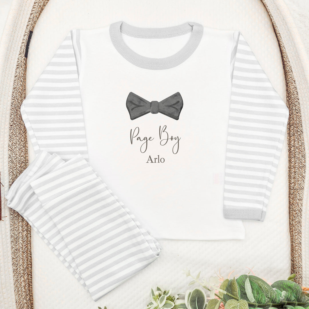 Personalised Page Boy Pyjamas