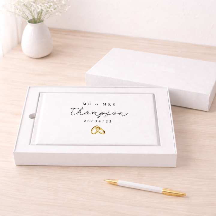 Personalised Wedding Guest Book