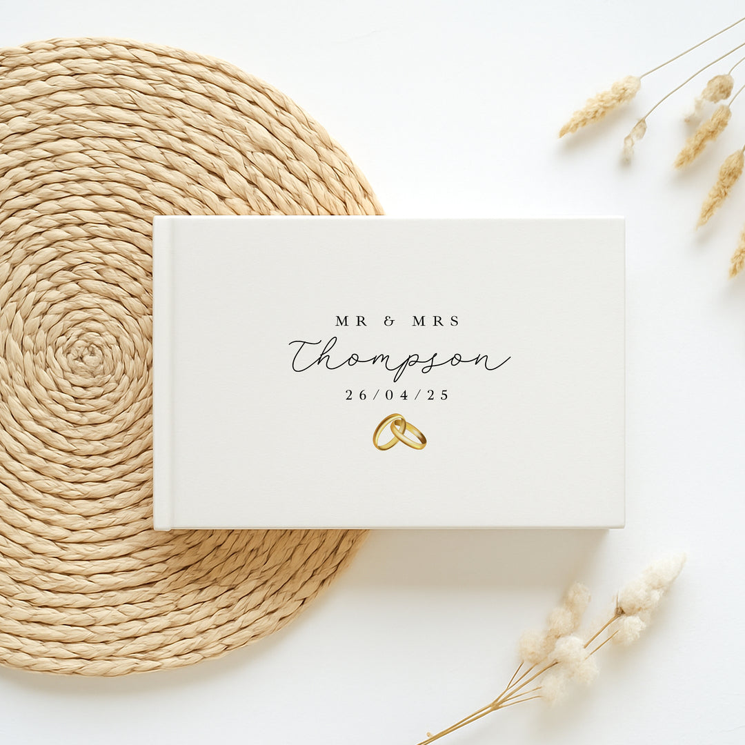 Personalised Wedding Guest Book