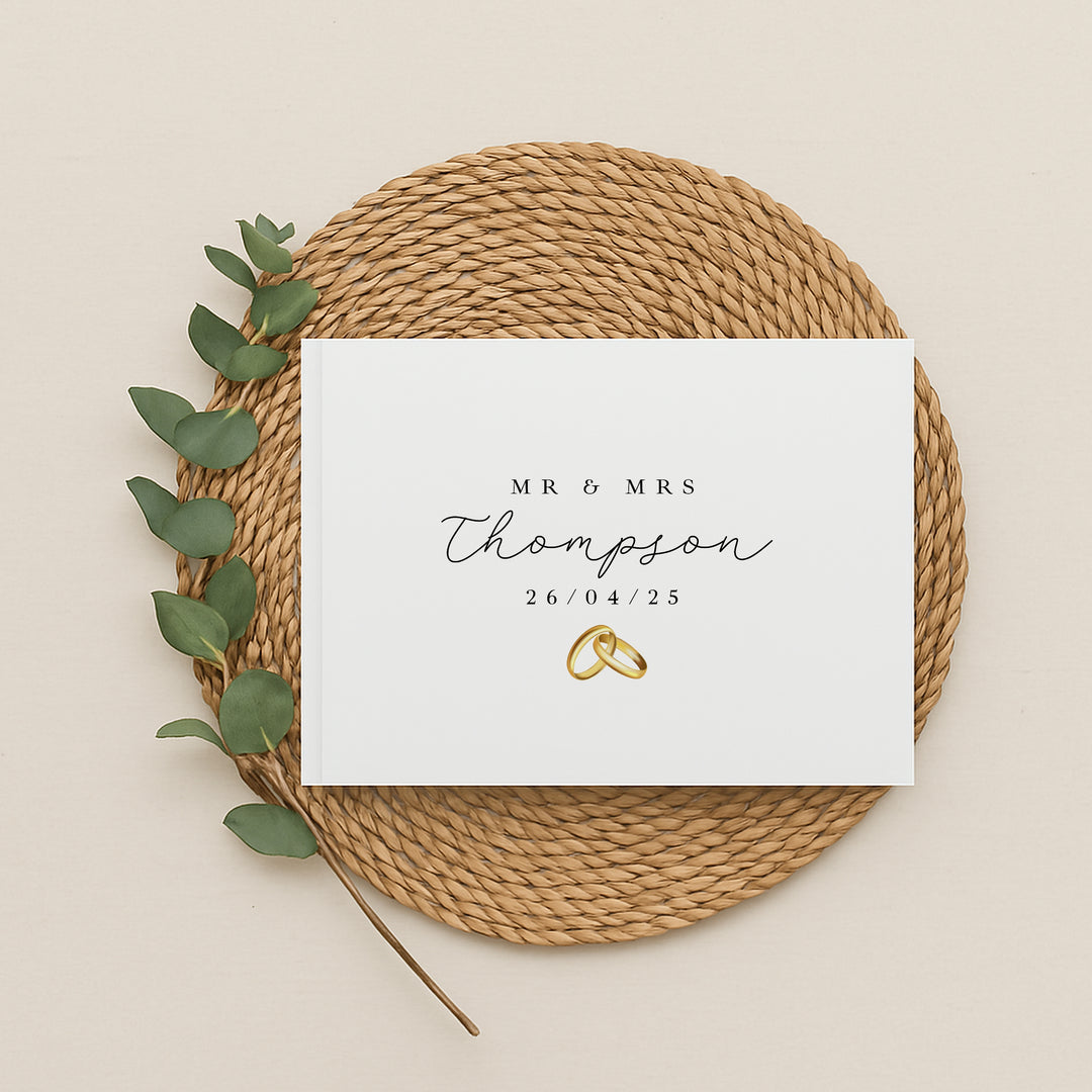 Personalised Wedding Guest Book