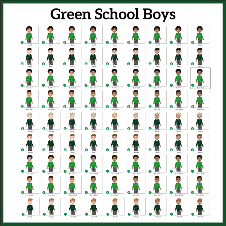 Personalised School Book Bag Folder