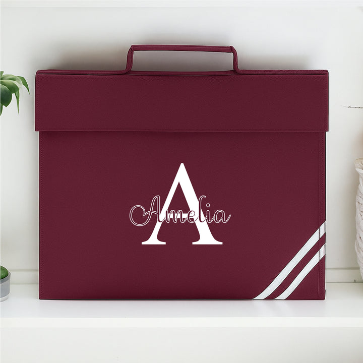 Personalised School Book Bag Folder