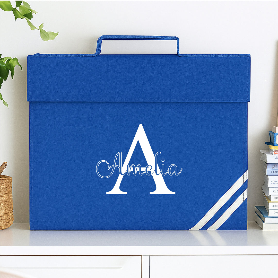 Personalised School Book Bag Folder
