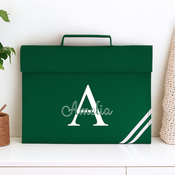 Personalised School Book Bag Folder