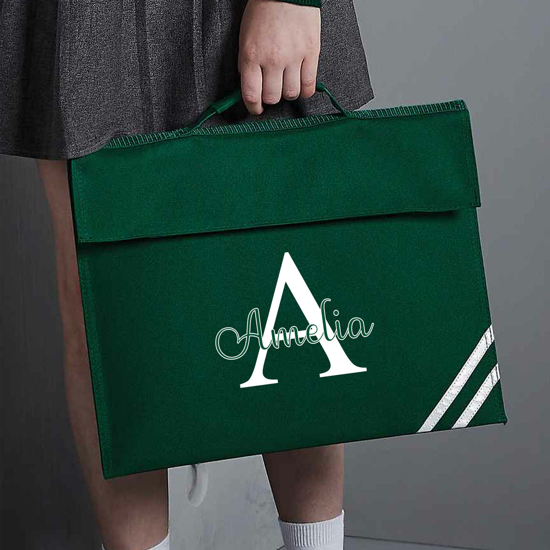 Personalised School Book Bag Folder