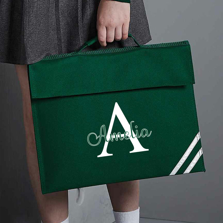 Personalised School Book Bag Folder