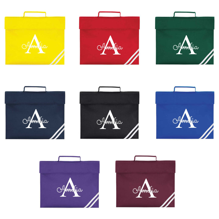 Personalised School Book Bag Folder