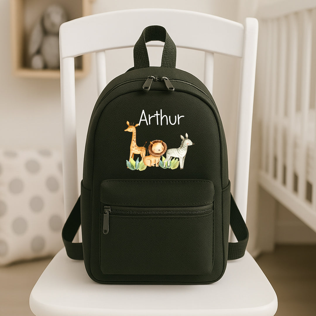 Personalised Toddler Jungle Backpack