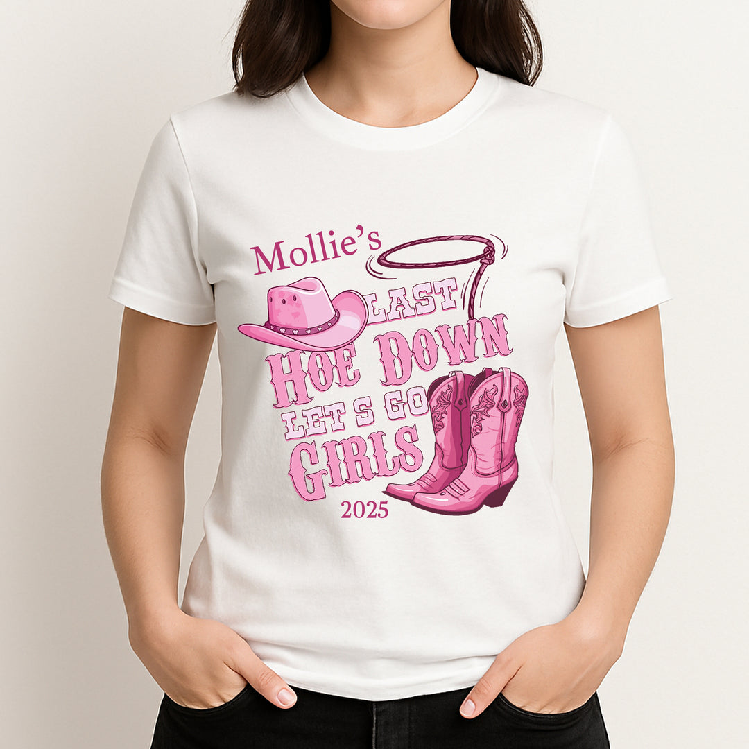 Personalised Cowboy Hen Do T-Shirts