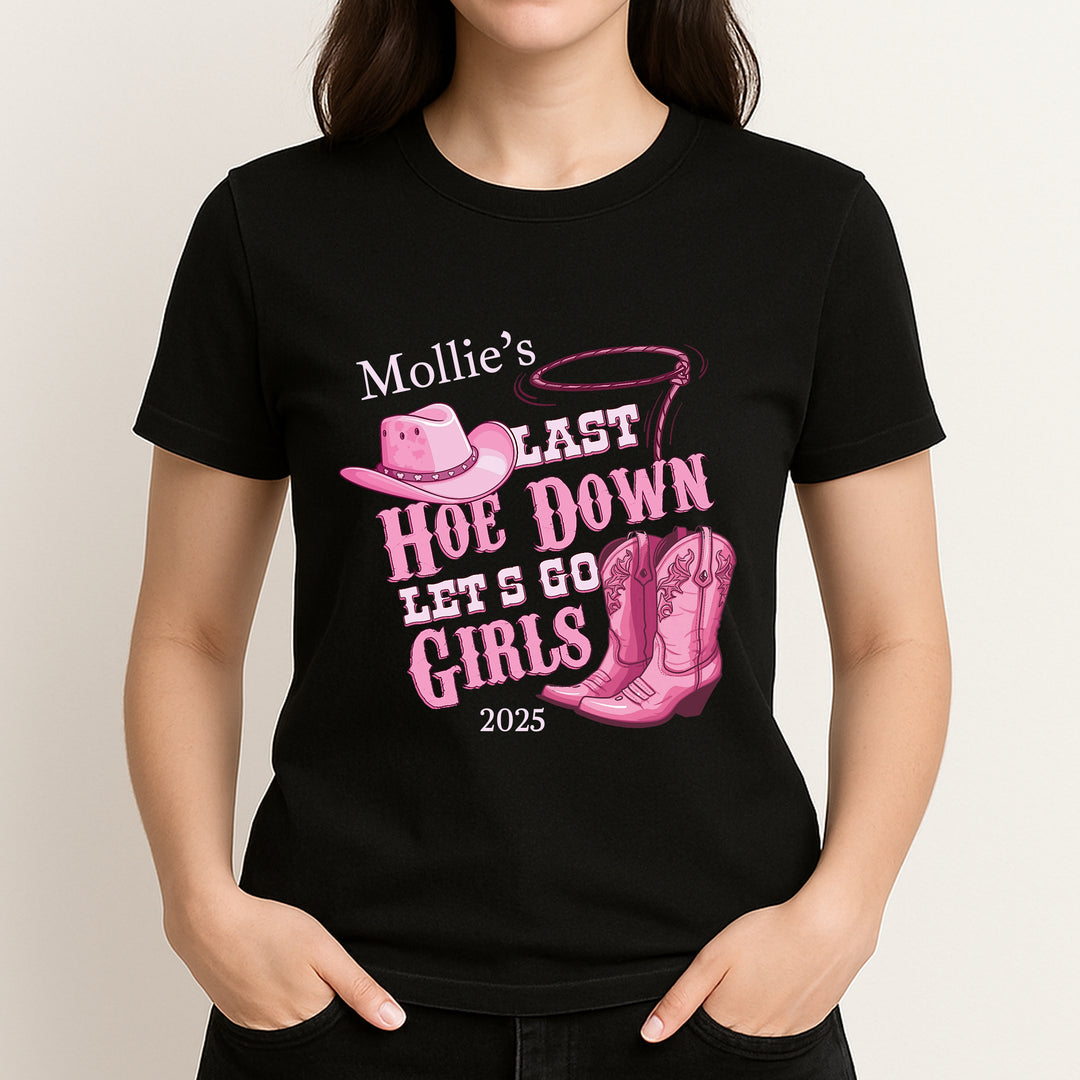 Personalised Cowboy Hen Do T-Shirts