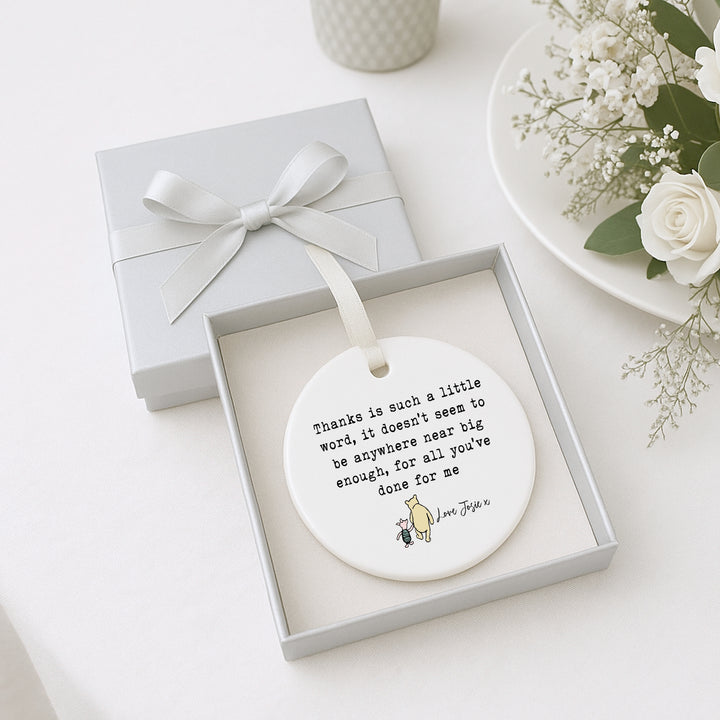 Personalised Teacher Keepsake Ornament