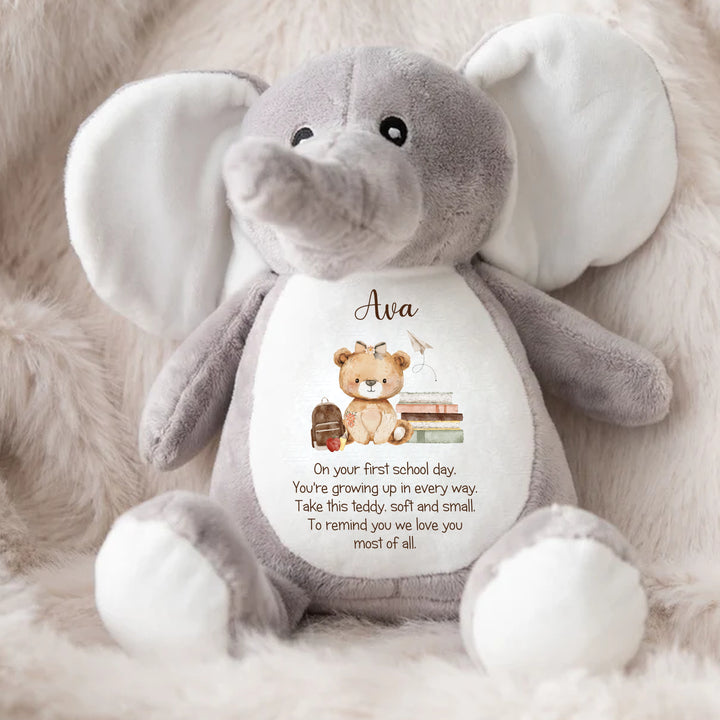 Personalised First Day Of School Teddy