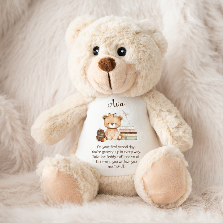 Personalised First Day Of School Teddy