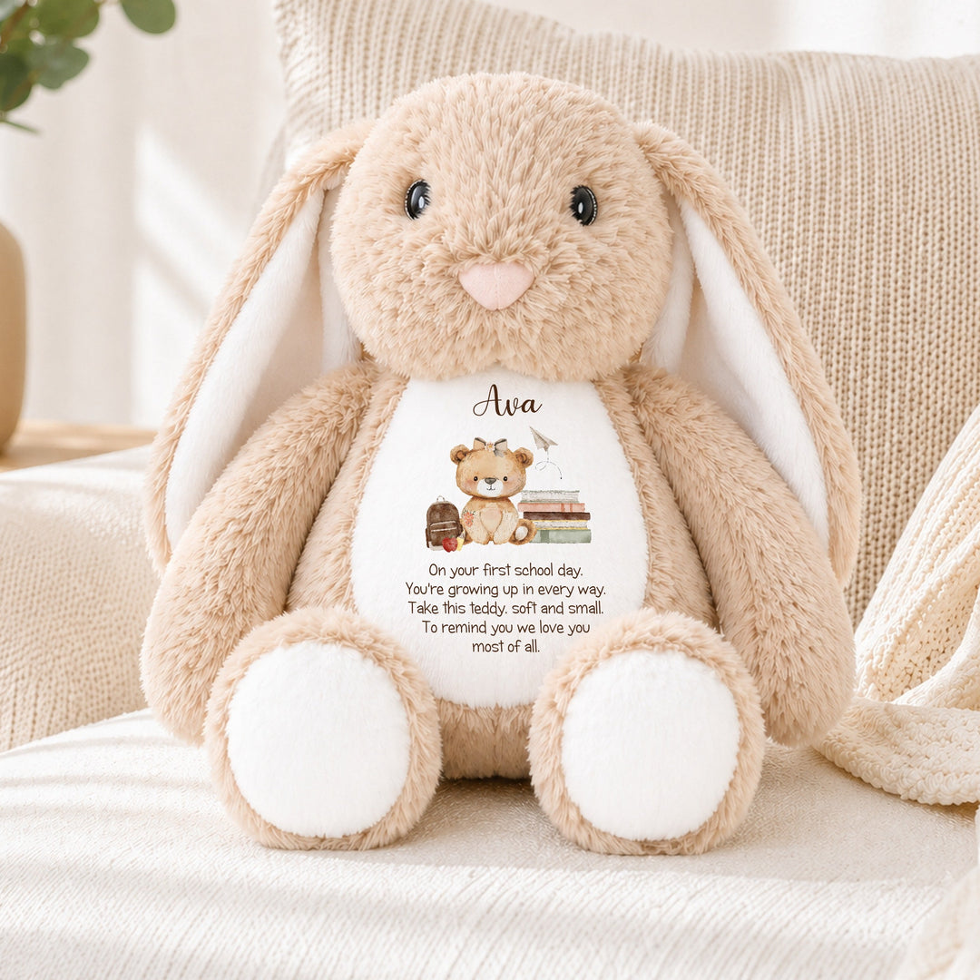 Personalised First Day Of School Soft Toy