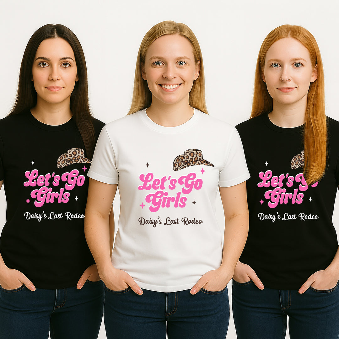 Personalised Cowboy Hen Do T-Shirts