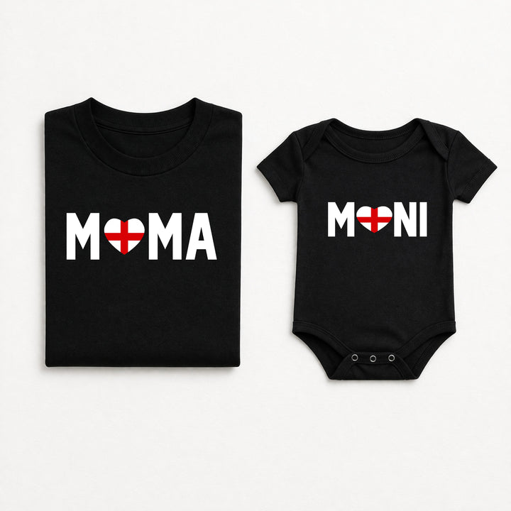 Mama Mini England World Cup 2026 Adult, Kids T-Shirt or Baby Vest