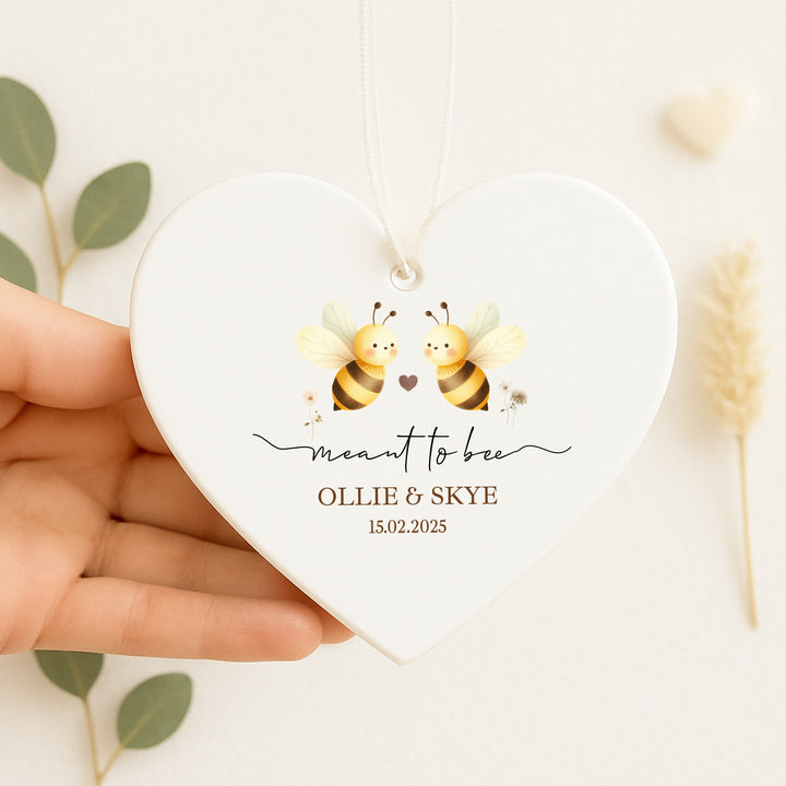 Personalised Wedding Keepsake Ornament
