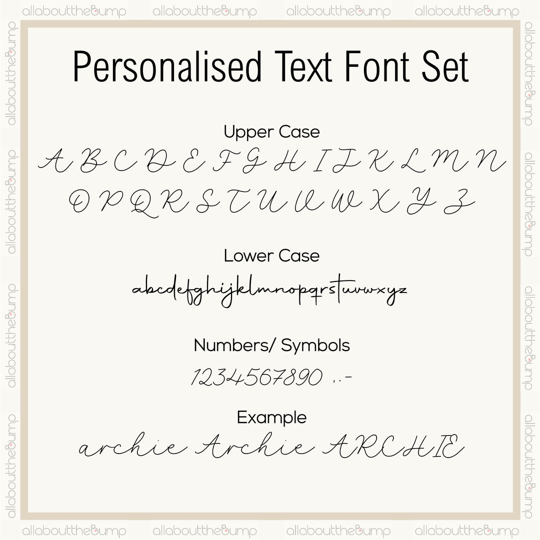 Personalised Wedding Favour Bag Stickers