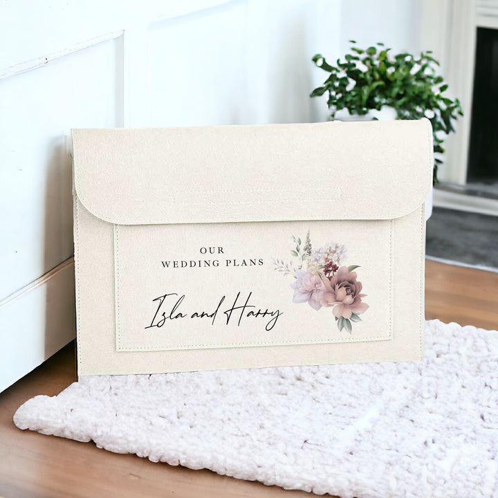 Personalised Wedding Notes Folder