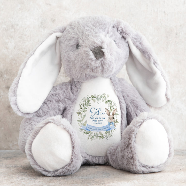 Personalised Page Boy Teddy/Bunny