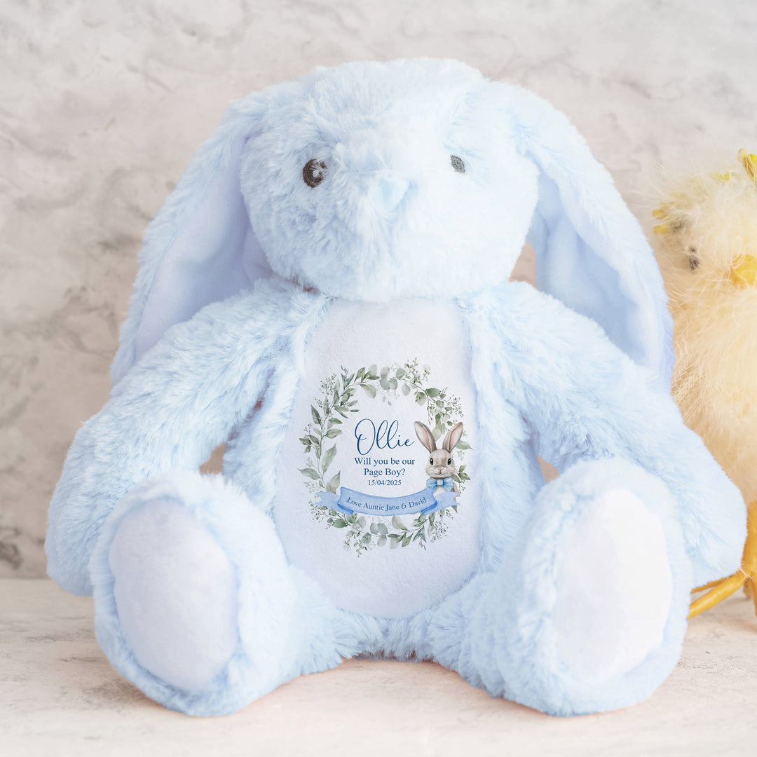 Personalised Page Boy Teddy/Bunny