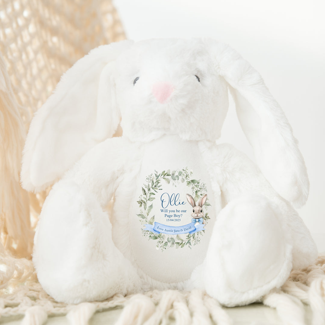 Personalised Page Boy Teddy/Bunny