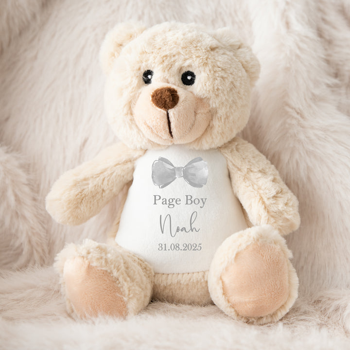 Personalised Page Boy Teddy/Bunny