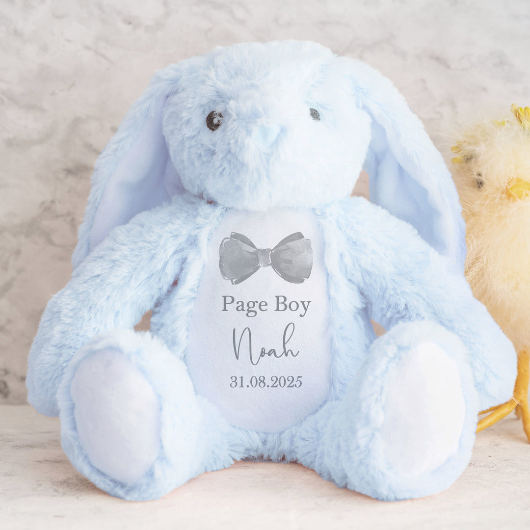 Personalised Page Boy Teddy/Bunny