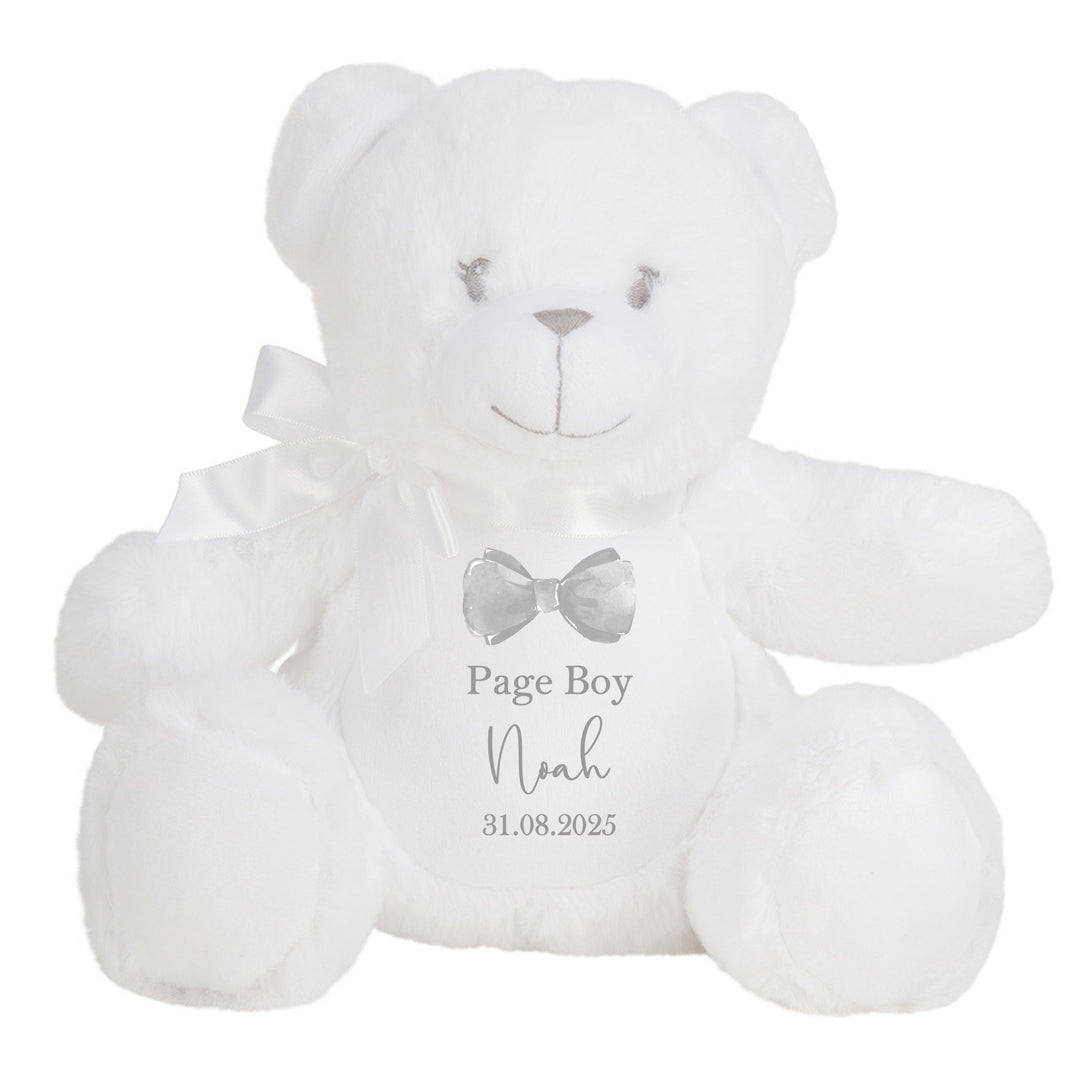 Personalised Page Boy Teddy/Bunny