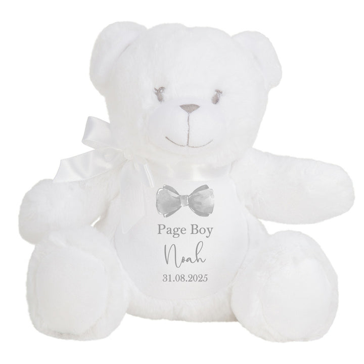 Personalised Page Boy Teddy/Bunny